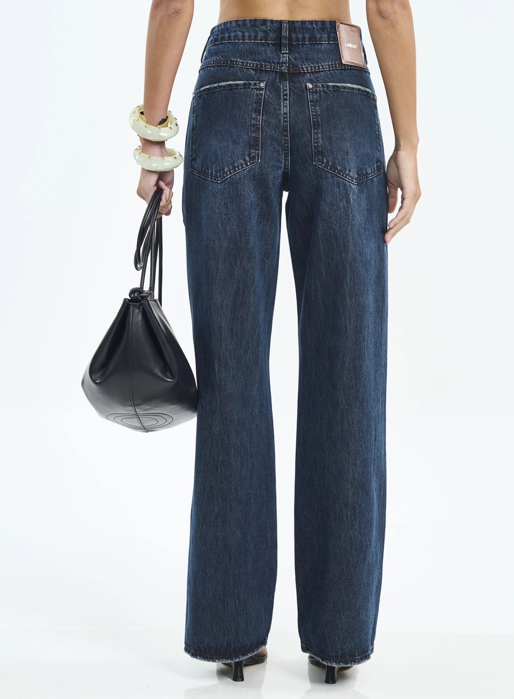 Calça Jeans Wide Leg Feminina - Juliette Índigo