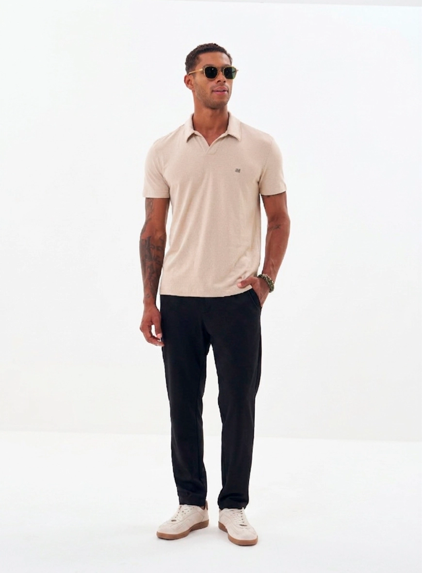 Calça Masculina Rafael Com Bolsos Preto 1