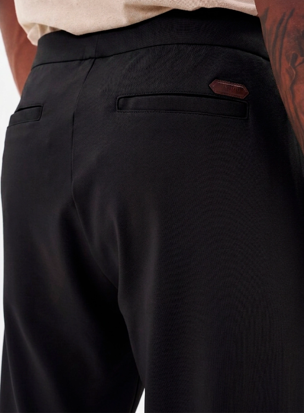 Calça Masculina Rafael Com Bolsos Preto 4