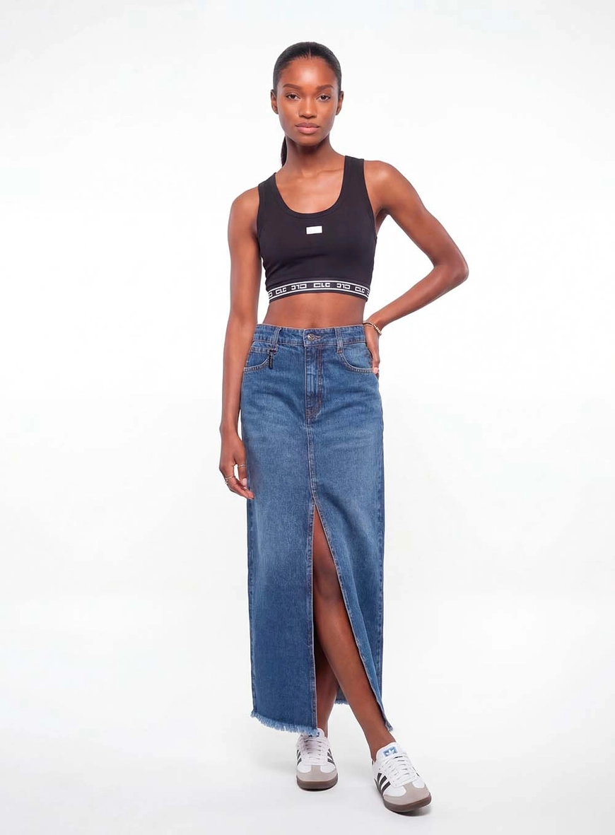 Top Small Com Elástico Preto 5