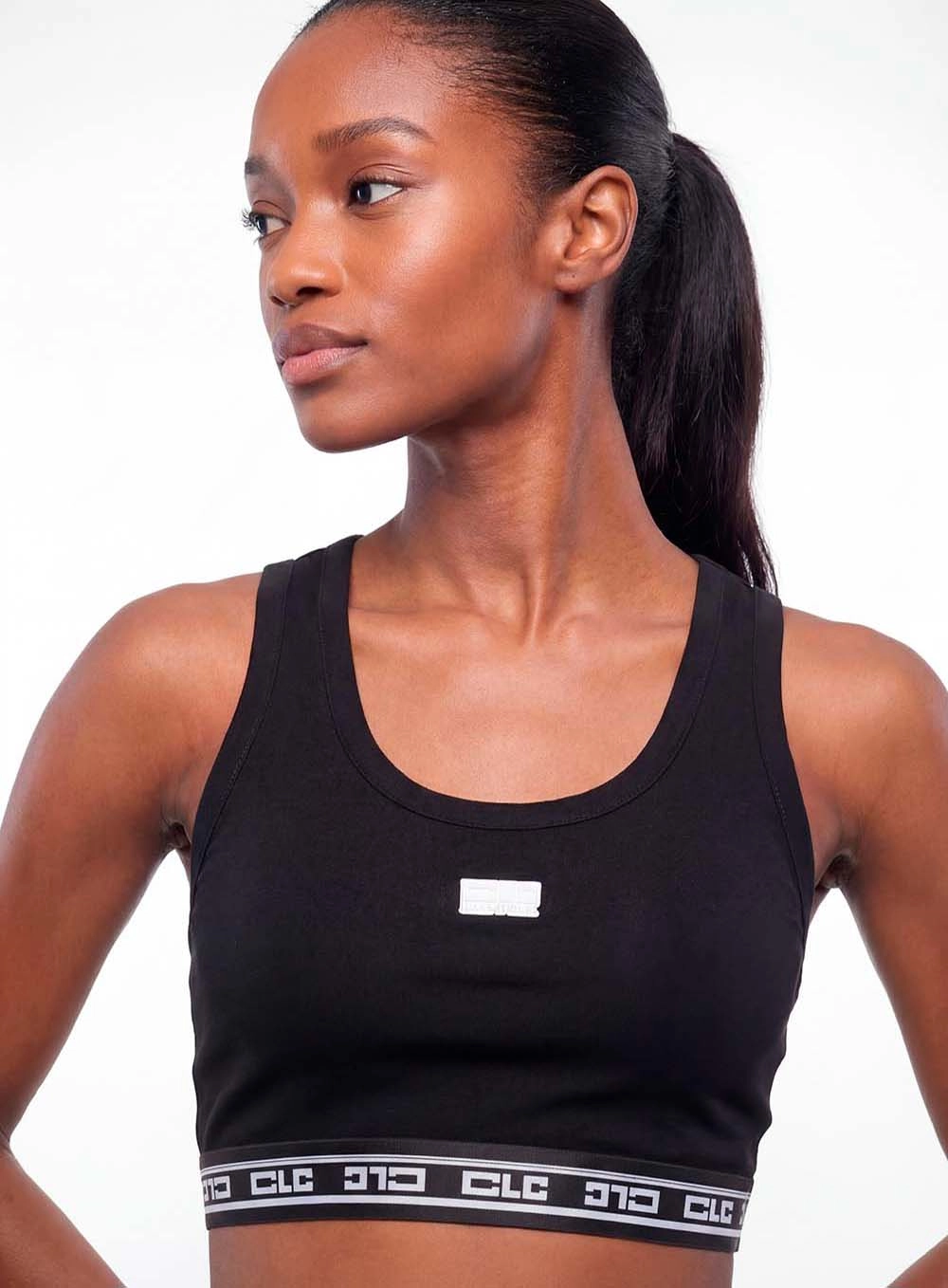 Top Small Com Elástico Preto 3