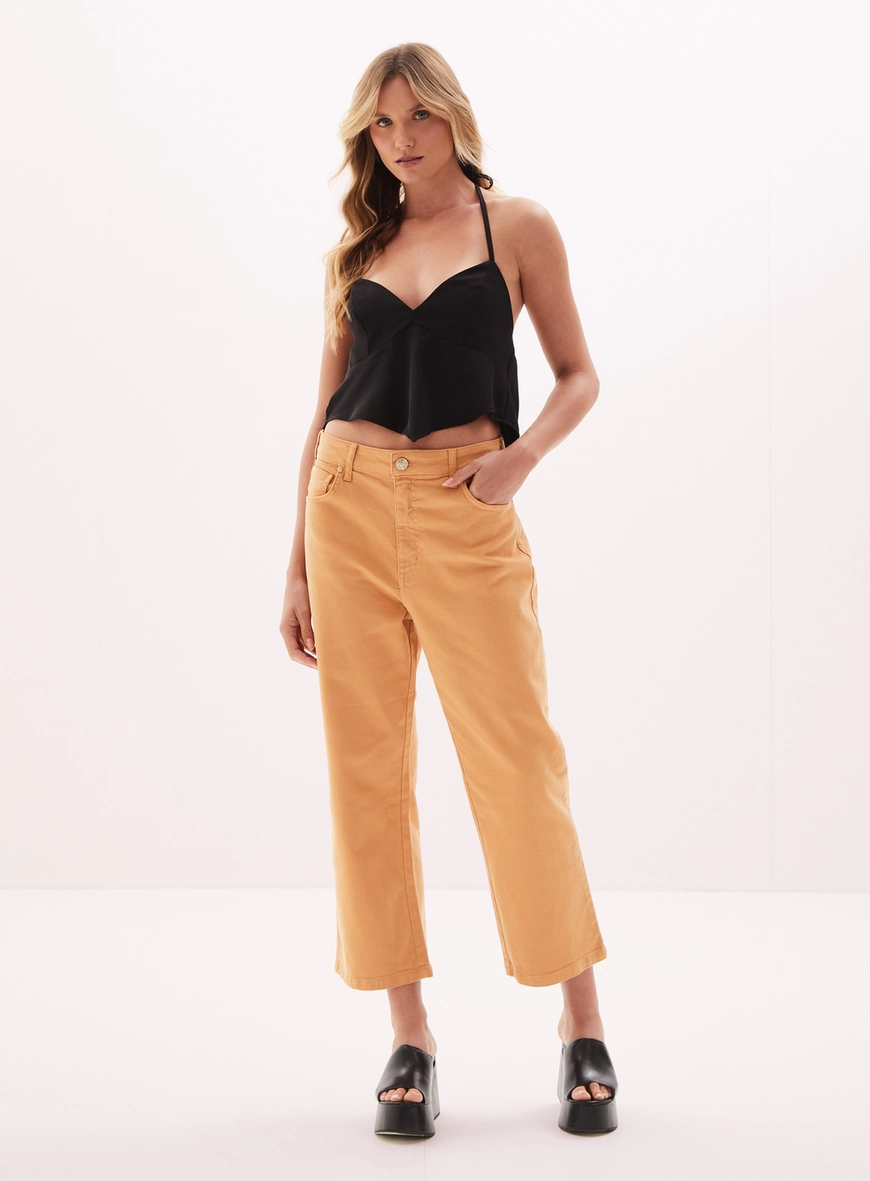 Calça Sarja Feminina - Carol Bege 1