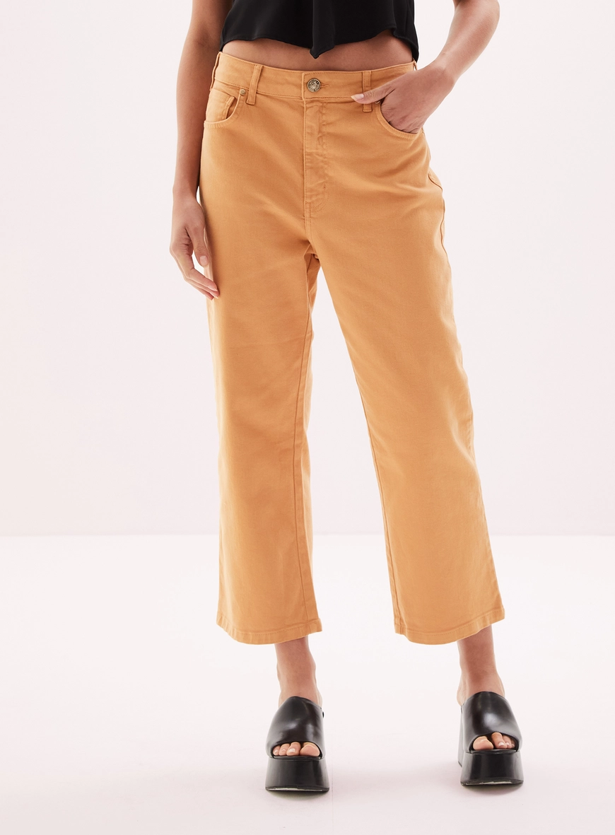 Calça Sarja Feminina - Carol Bege 2