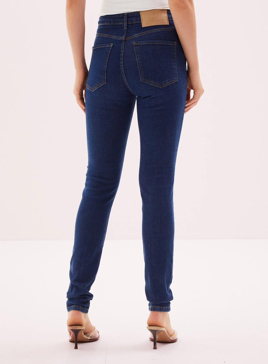 Calça Jeans Gisele Skinny Índigo 4