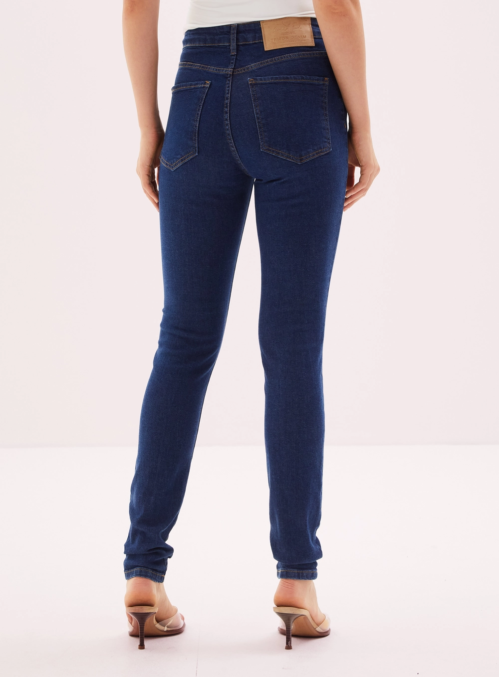 Calça Jeans Gisele Skinny Índigo 4