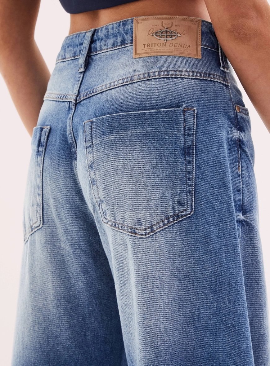 Calça Jeans Feminina - Barrel Índigo 3
