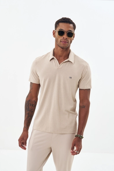 Polo Masculina Gola V