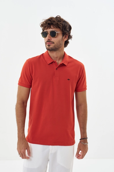Polo Masculina Com Botões