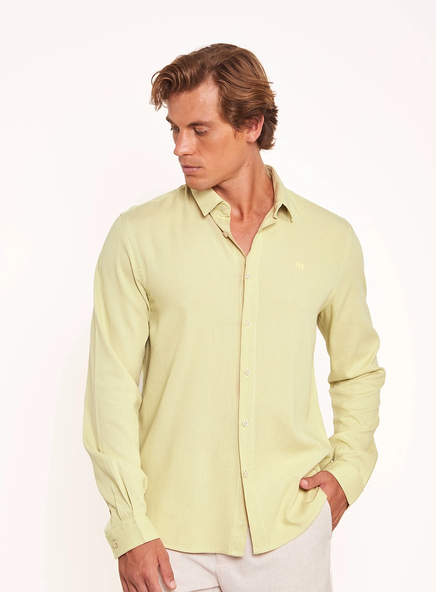 Camisa Masculina Relax Manga Longa