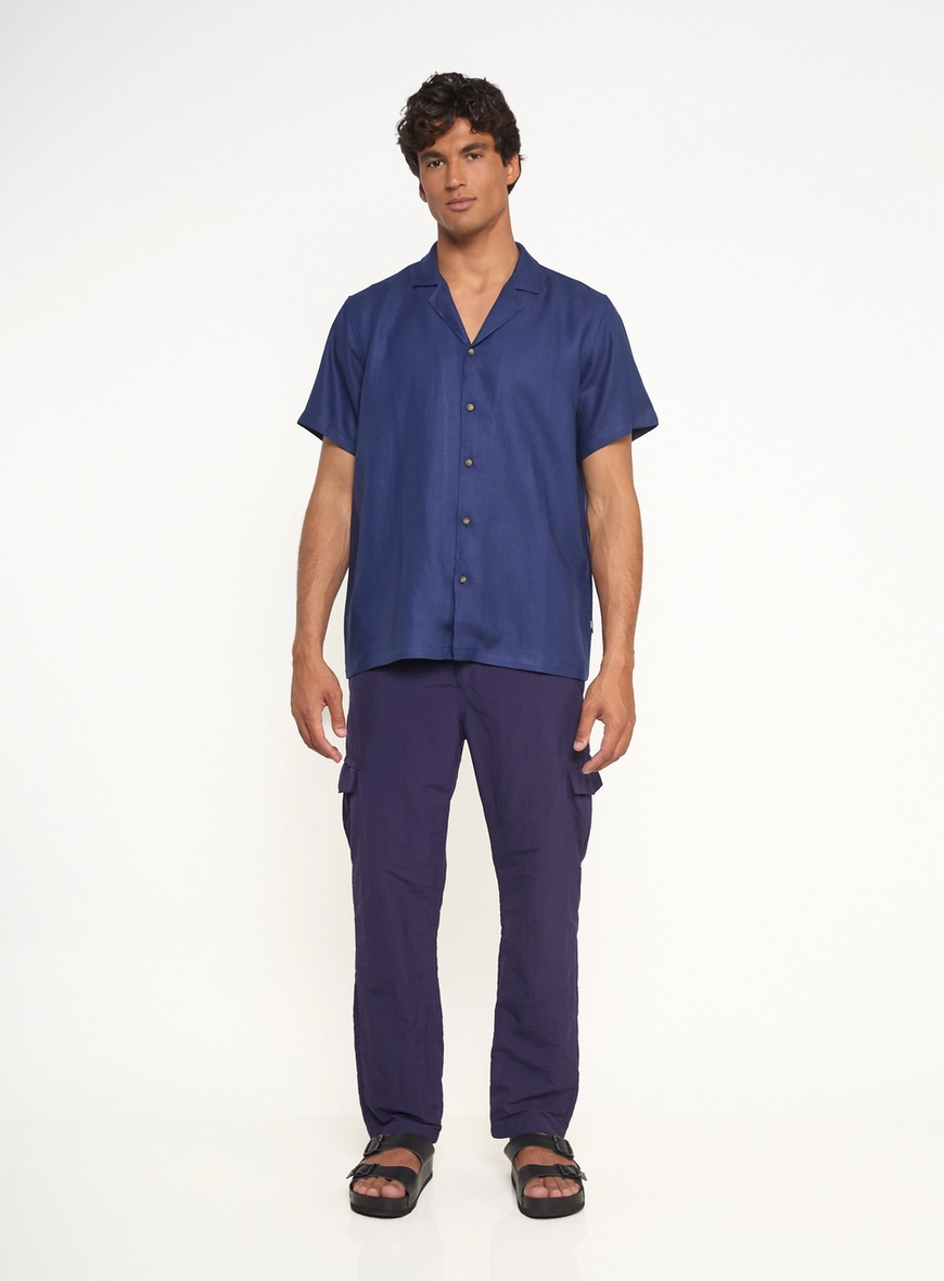 Camisa Masculina Box Manga Curta