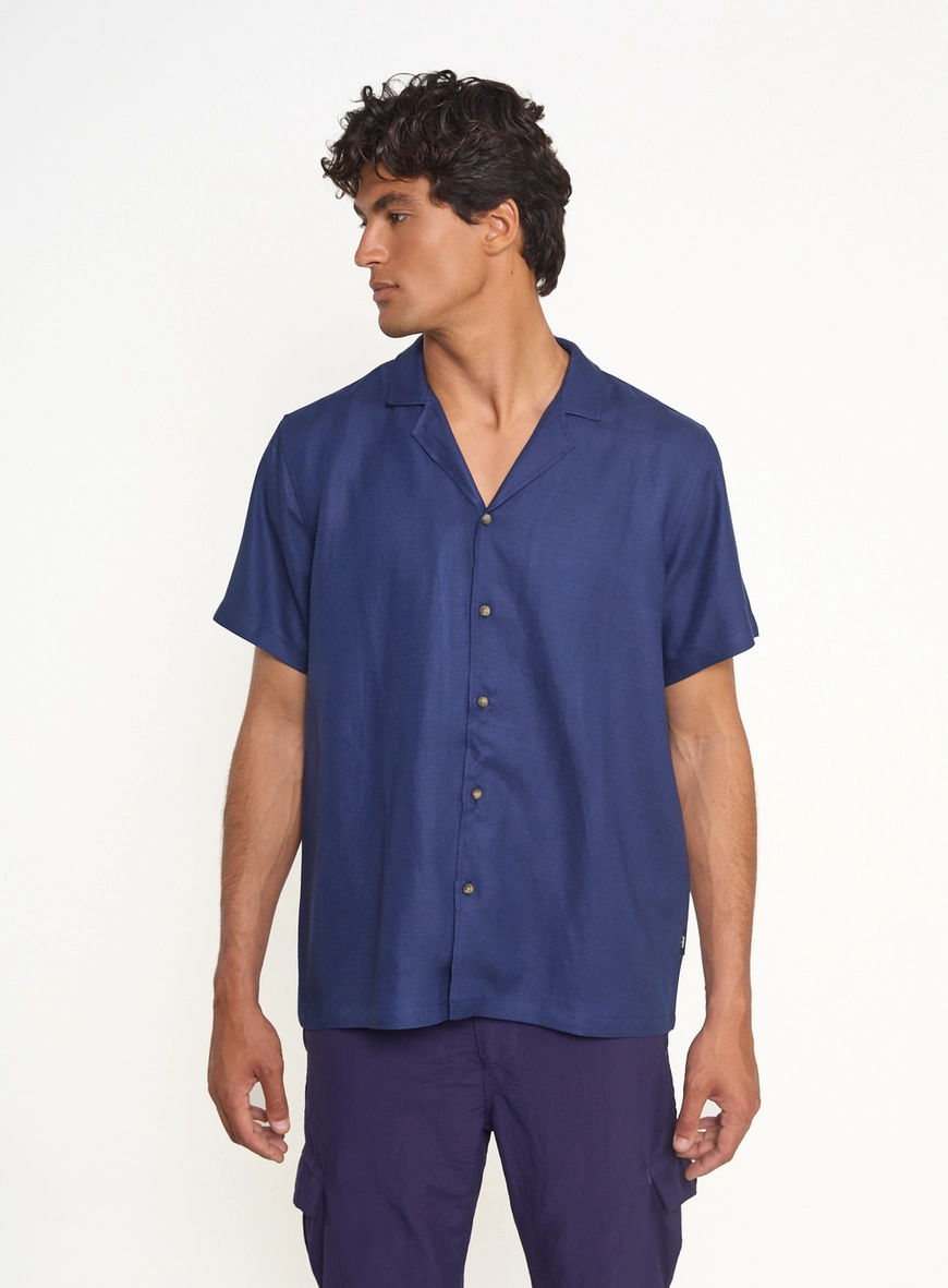 Camisa Masculina Box Manga Curta