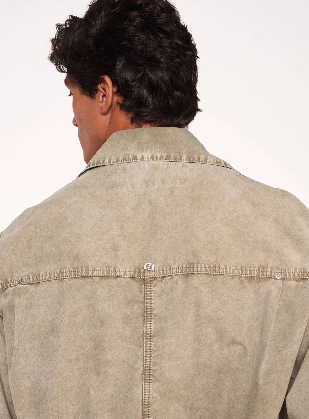 Jaqueta Masculina Com Bolsos Cargo E Zíper Verde Biosphere