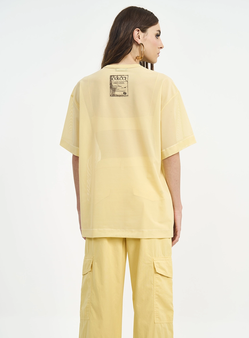 Camiseta Feminina Tule Oversized