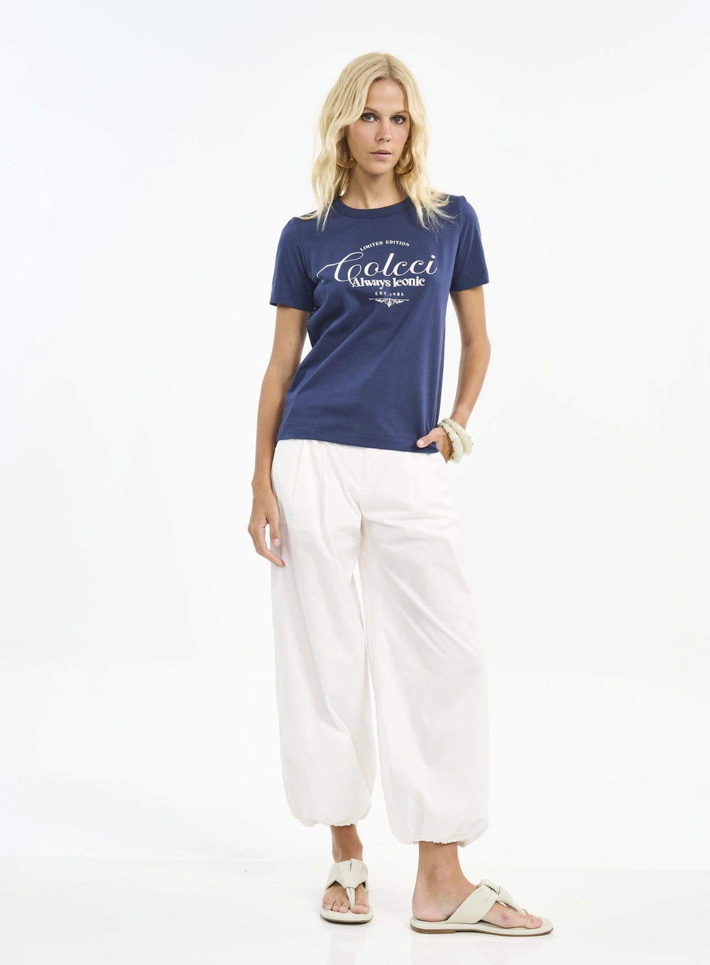 Camiseta Com Estampa Always Iconic Azul