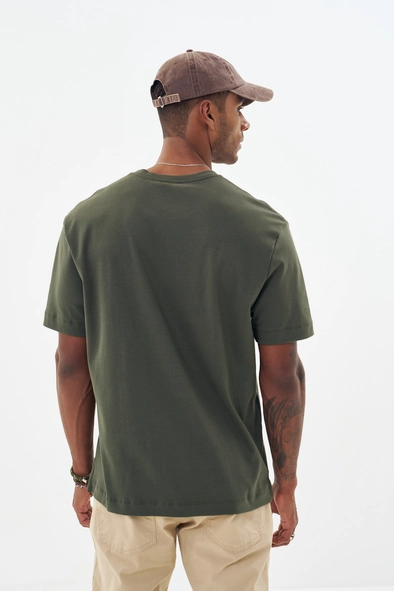 Camiseta Masculina Com Estampa Frontal