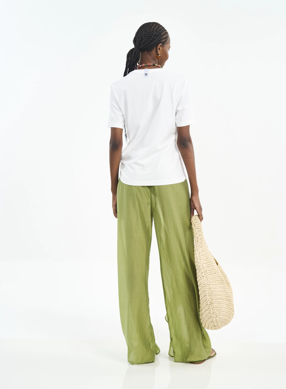 Camiseta Com Estampa Lemons Organic Off Shell