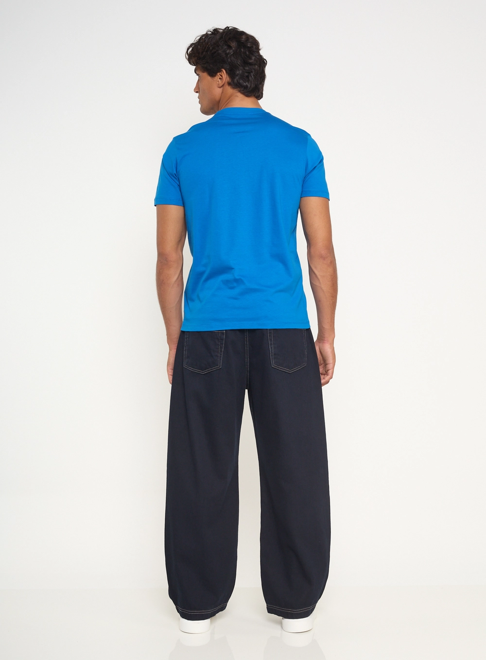 Camiseta Masculina Com Estampa De Águia Azul