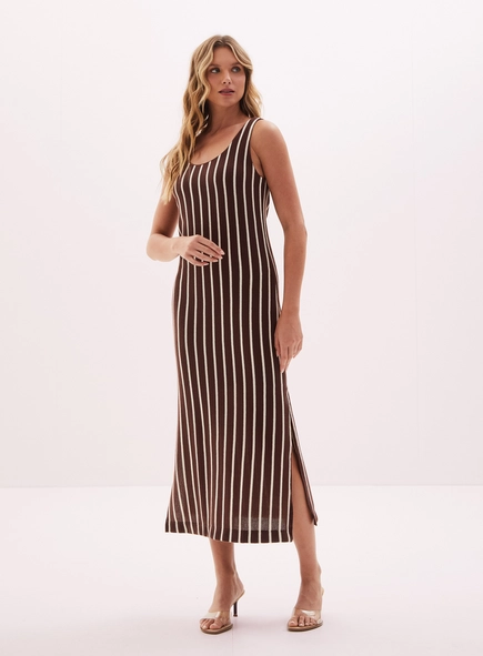 Vestido Feminino Midi Estampados