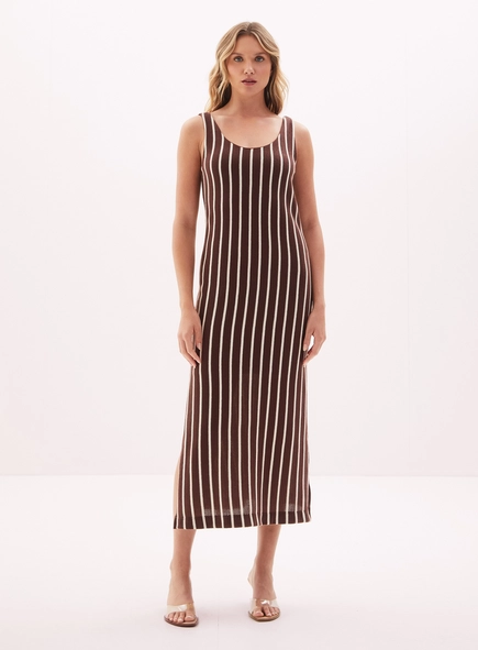 Vestido Feminino Midi Estampados