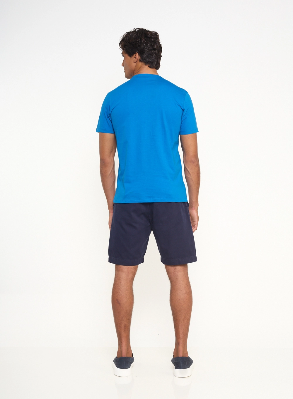 Camiseta Com Estampa Timeless Art Azul