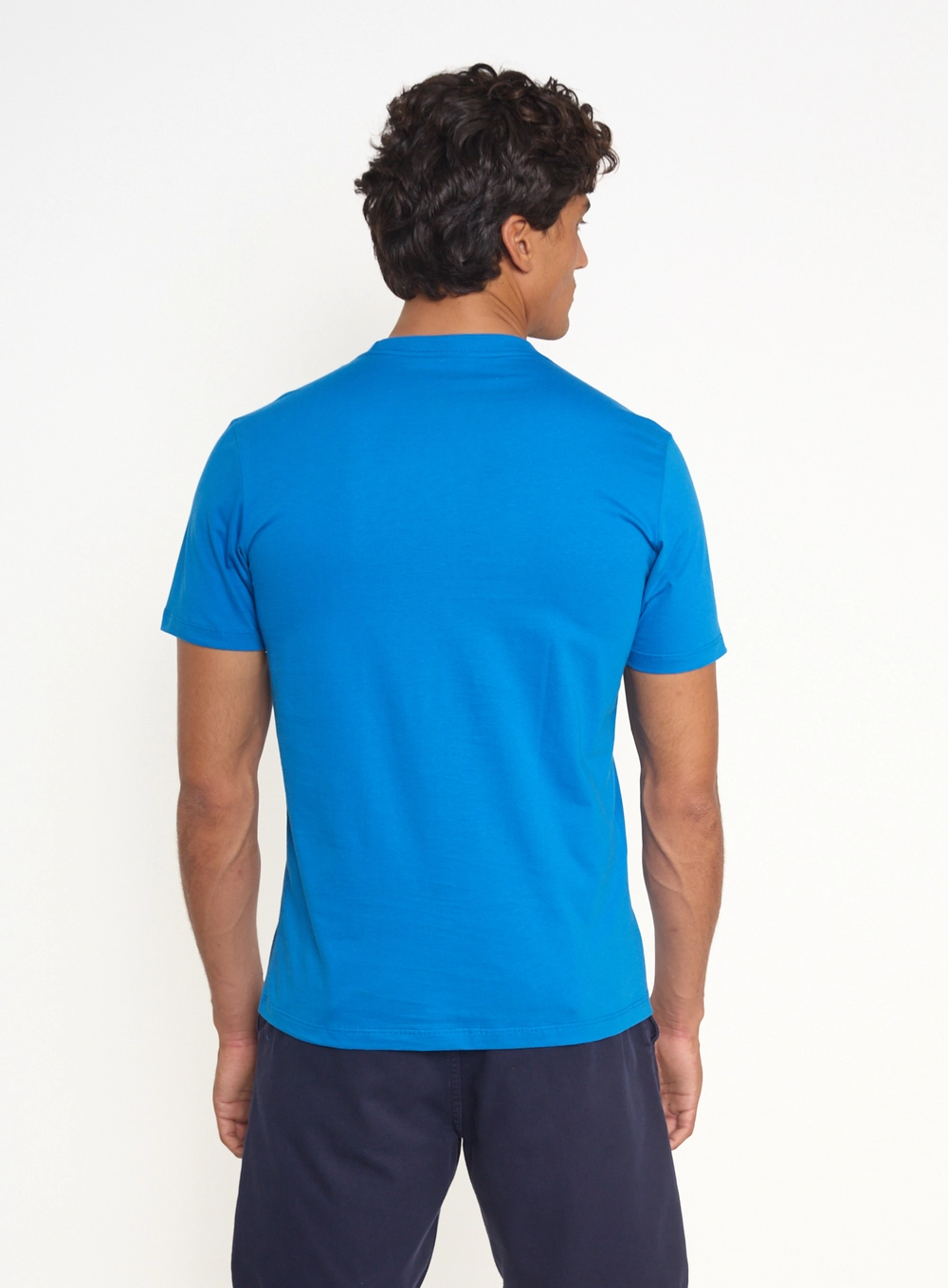 Camiseta Com Estampa Timeless Art Azul