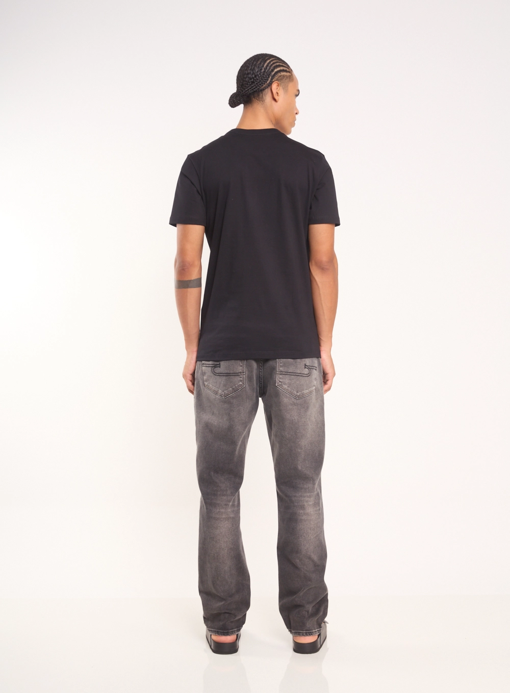 Camiseta Masculina Com Estampa Midnight Preto
