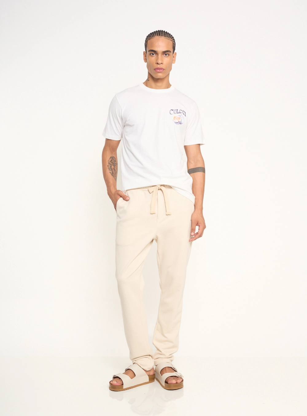 Camiseta Masculina New Slim Off Shell