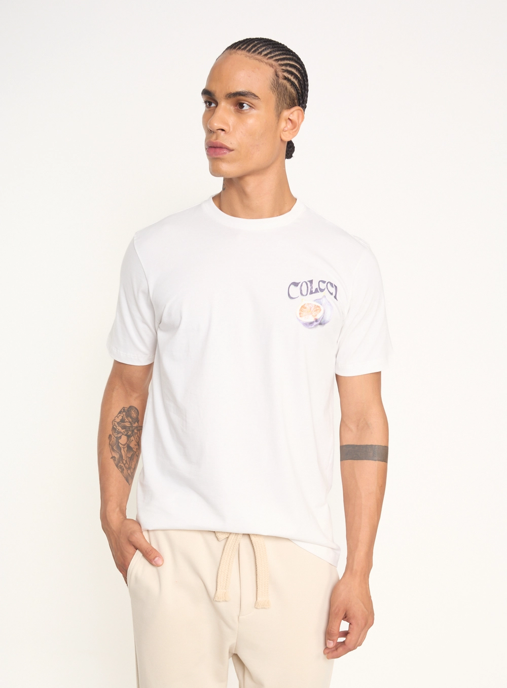 Camiseta Masculina New Slim Off Shell