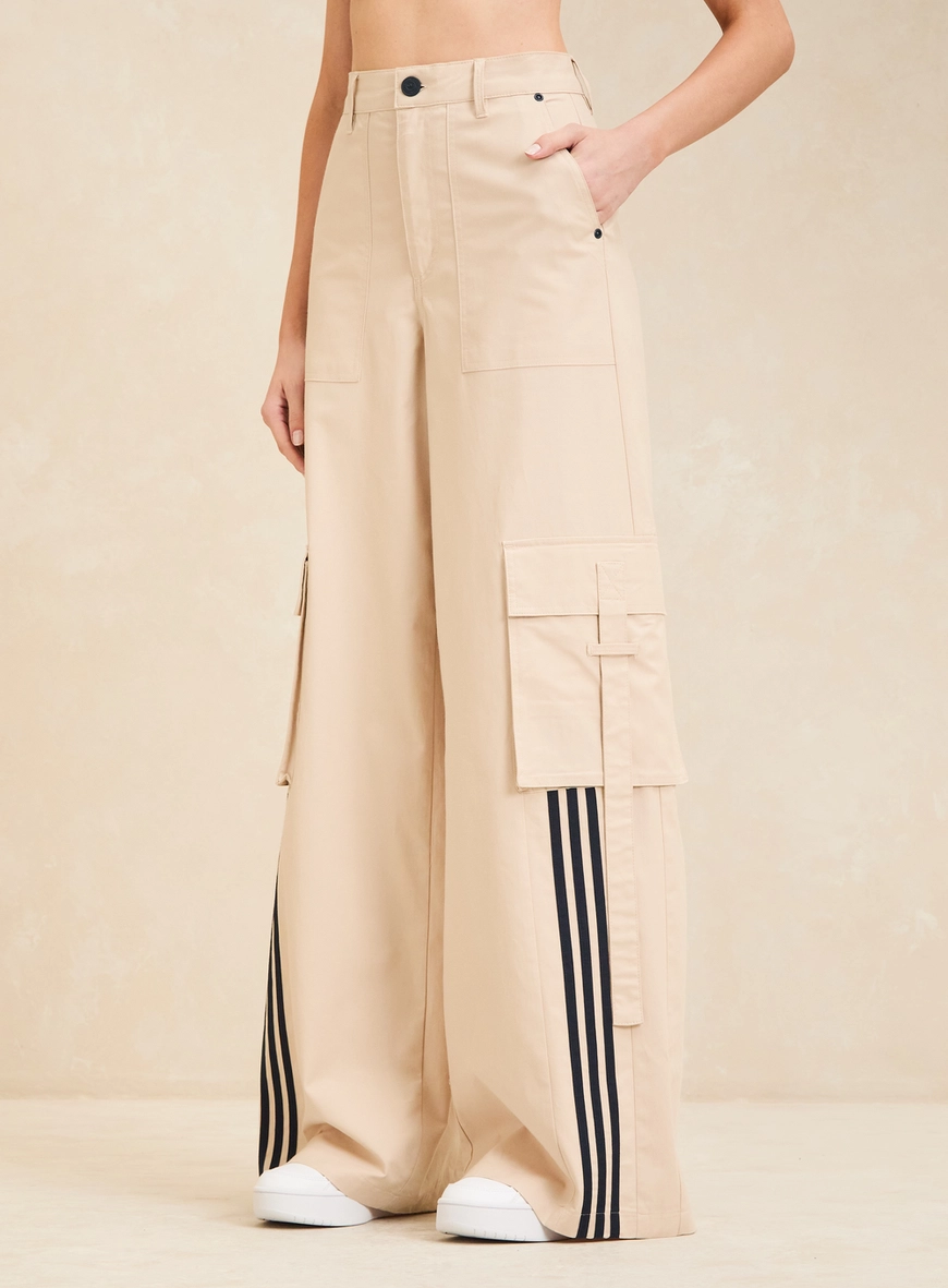 Calça Sarja Feminina Thais - Forum | Adidas Bege 3