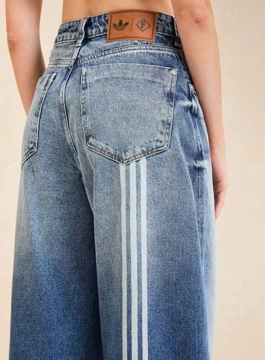 Calça Jeans Unissex Baggy - Forum | Adidas Índigo Fem 4