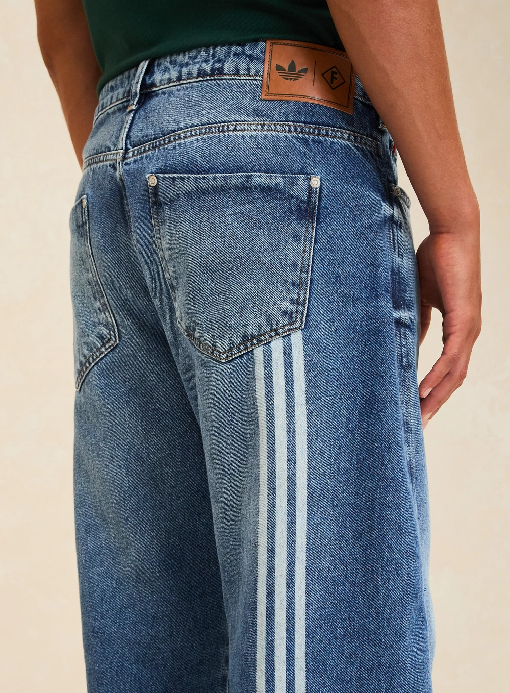 Calça Jeans Unissex Baggy - Forum | Adidas Índigo Masc 4
