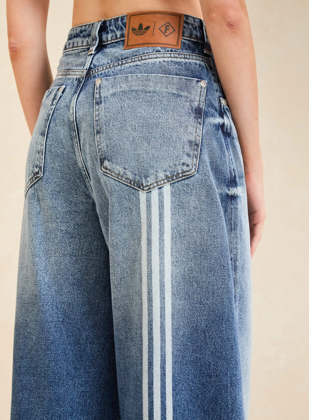 Calça Jeans Unissex Baggy - Forum | Adidas Índigo Fem 4