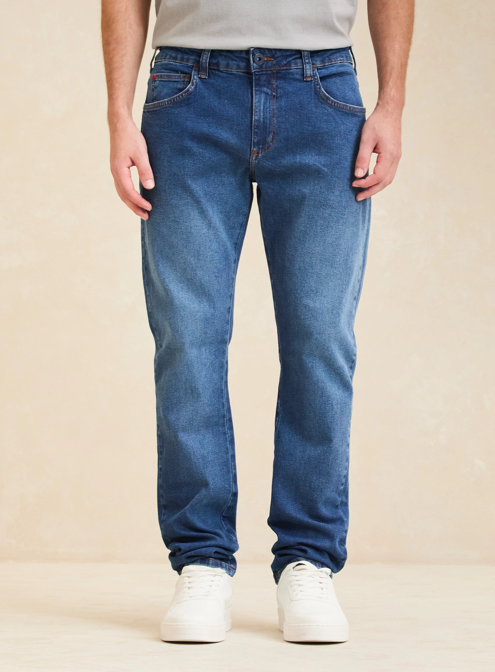 Calça Jeans Masculina - Paul Slim Índigo 3