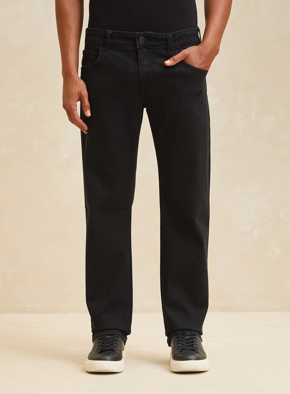 Calça Jeans Masculina - Paul Regular Indigo Preto 3