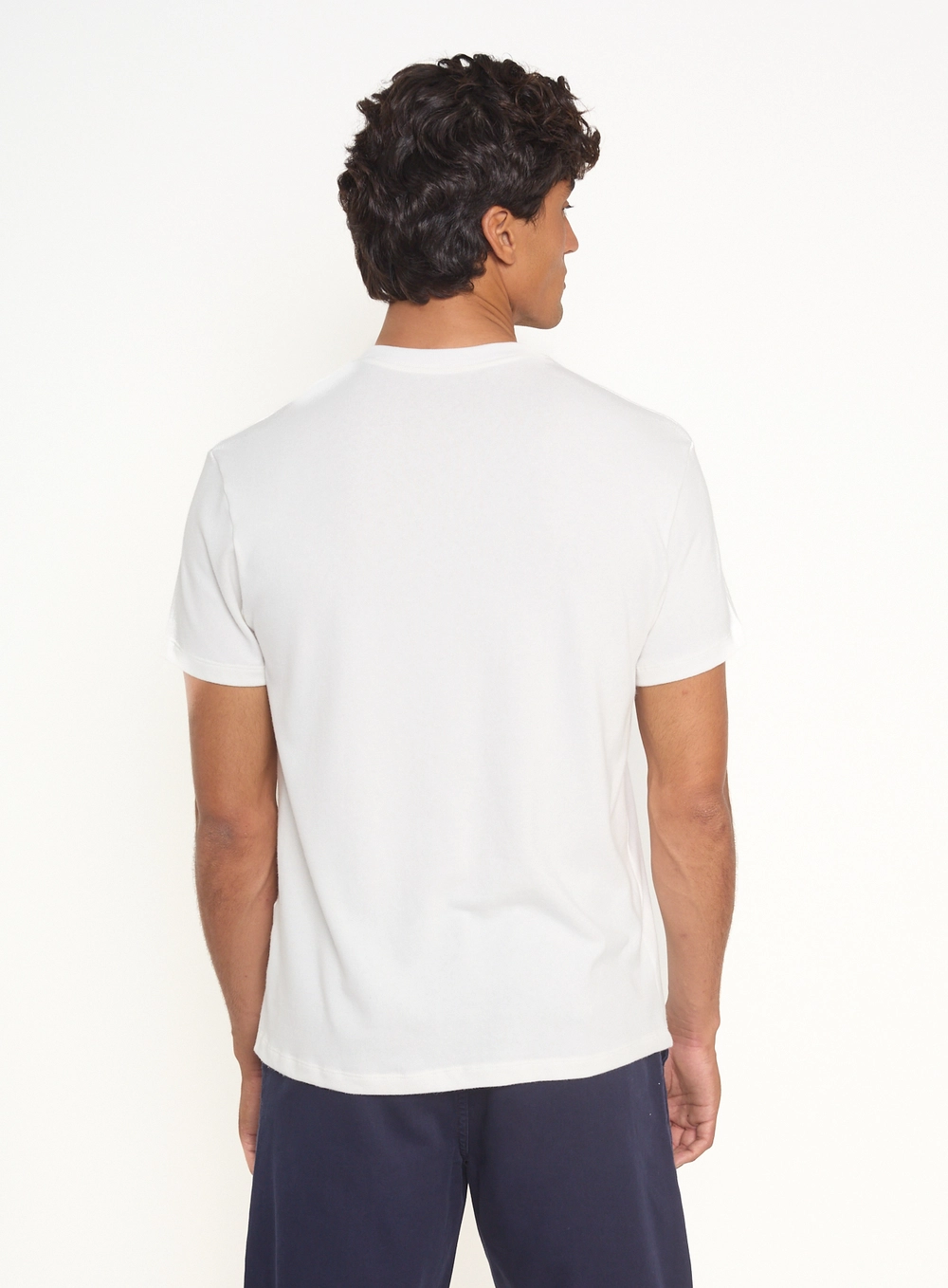 Camiseta Masculina Com Escrita Off Shell