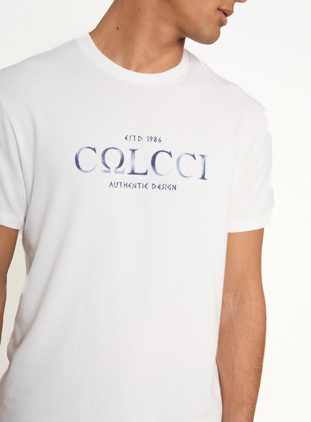Camiseta Masculina Com Escrita Off Shell
