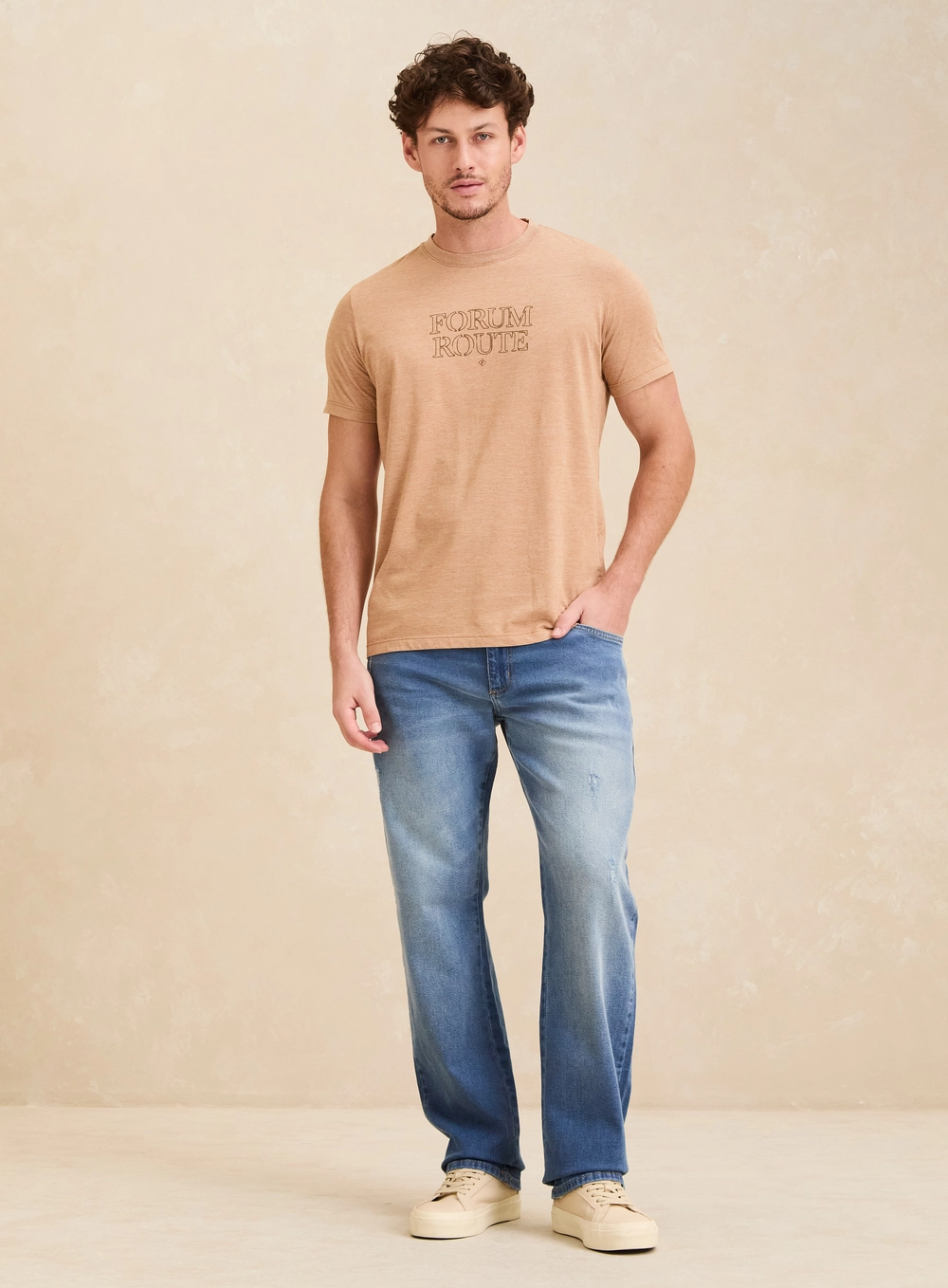 Calça Jeans Masculina - Paul Regular Índigo 1