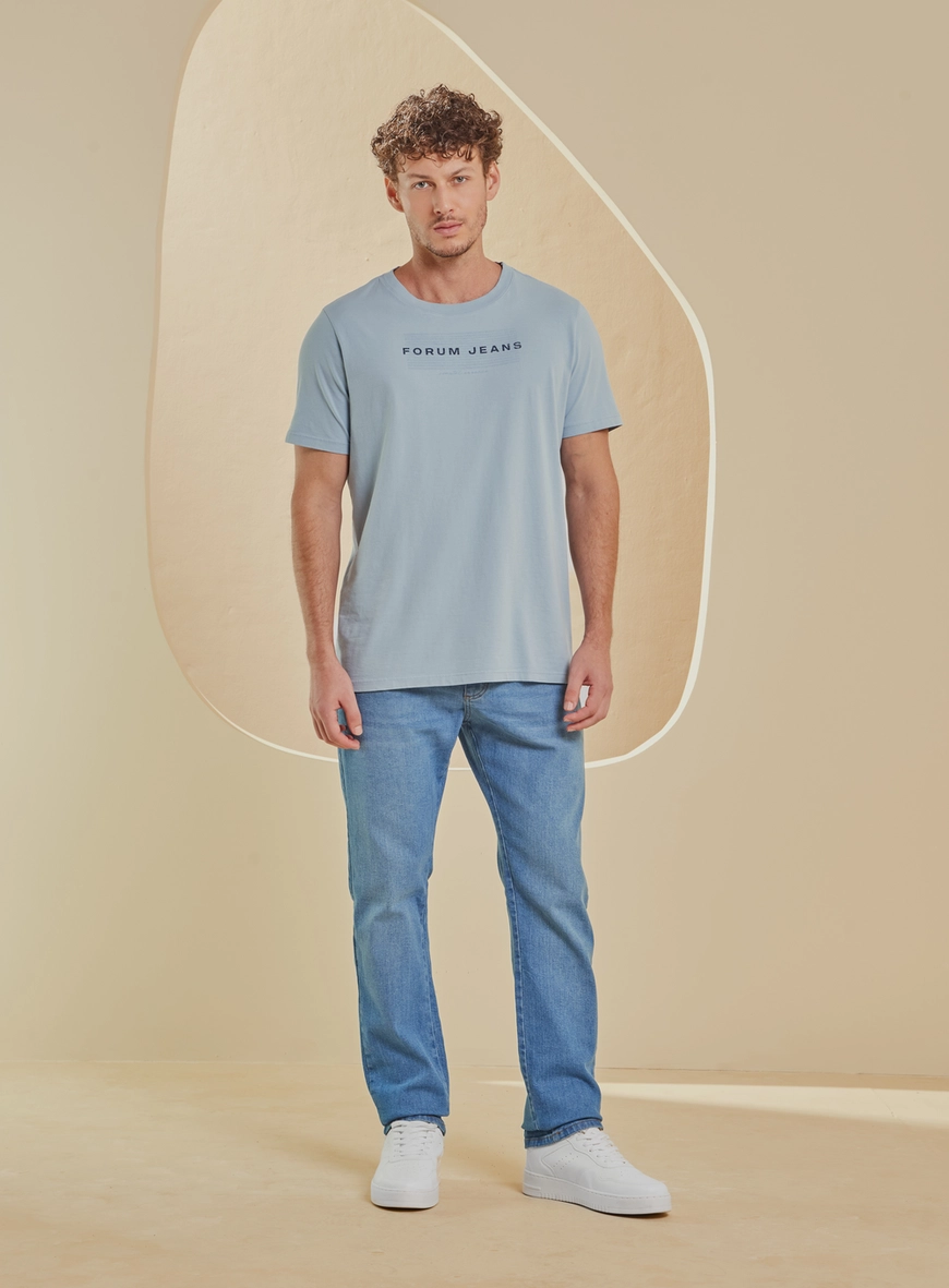 Calça Jeans Masculina - Paul Slim Índigo 1