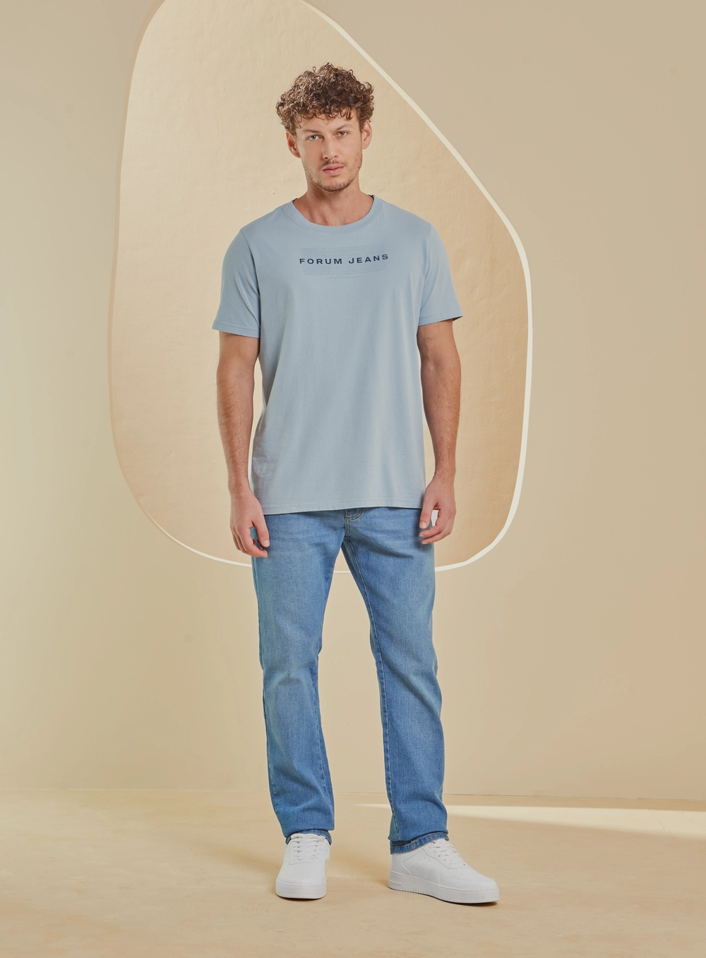 Calça Jeans Masculina - Paul Slim Índigo 1