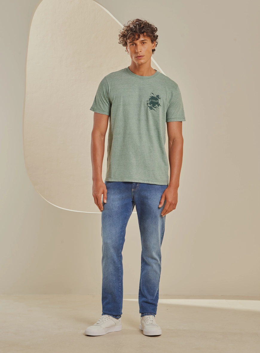 Calça Jeans Masculina - Igor Skinny Índigo