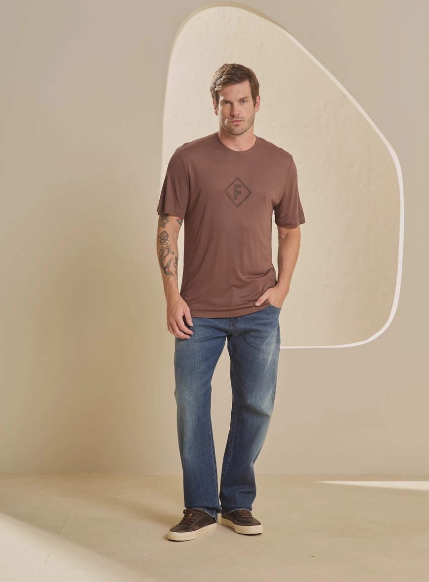 Calça Jeans Masculina - Paul Regular Índigo 1