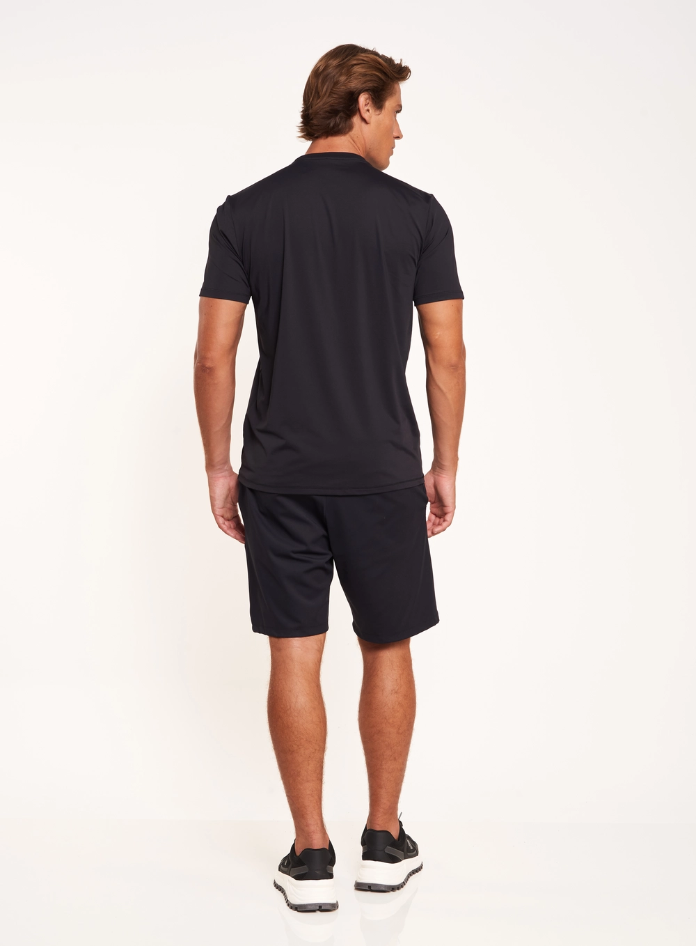 Camiseta Masculina Com Escrita Preto