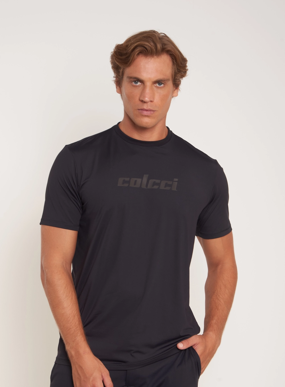 Camiseta Masculina Com Escrita Preto