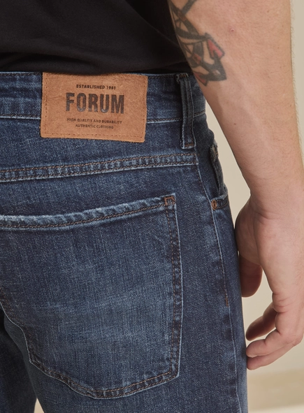 Calça Jeans Masculina Dark Wash - Paul Slim