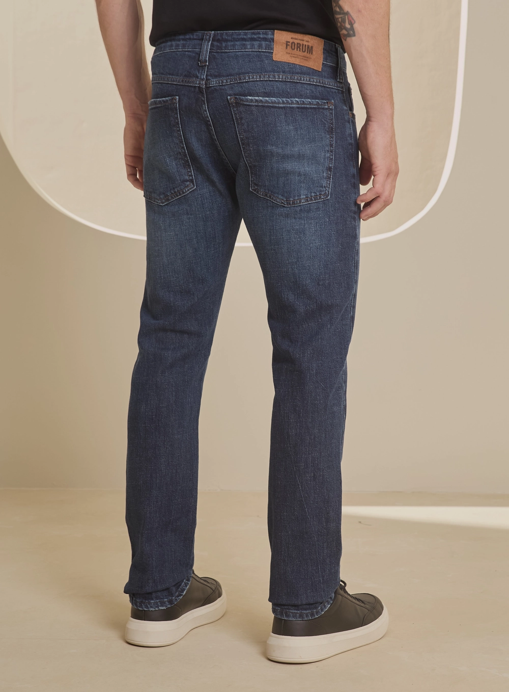 Calça Jeans Masculina Dark Wash - Paul Slim Índigo 2