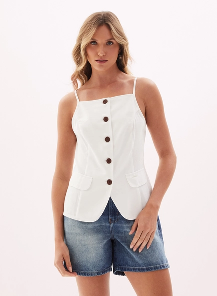 Colete Feminino - Alfaiataria