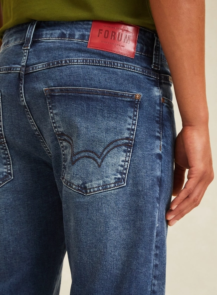 Calça Jeans Masculina Lavagem Escura - History