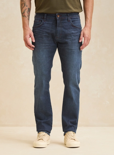 Calça Jeans Masculina Índigo Escuro - Paul Slim
