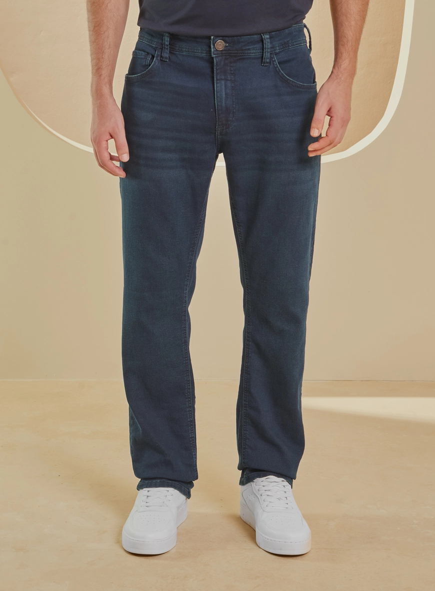 Calça Jeans Masculina Midnight Blue - Paul Slim Índigo 3