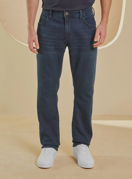 Calça Jeans Masculina Midnight Blue - Paul Slim